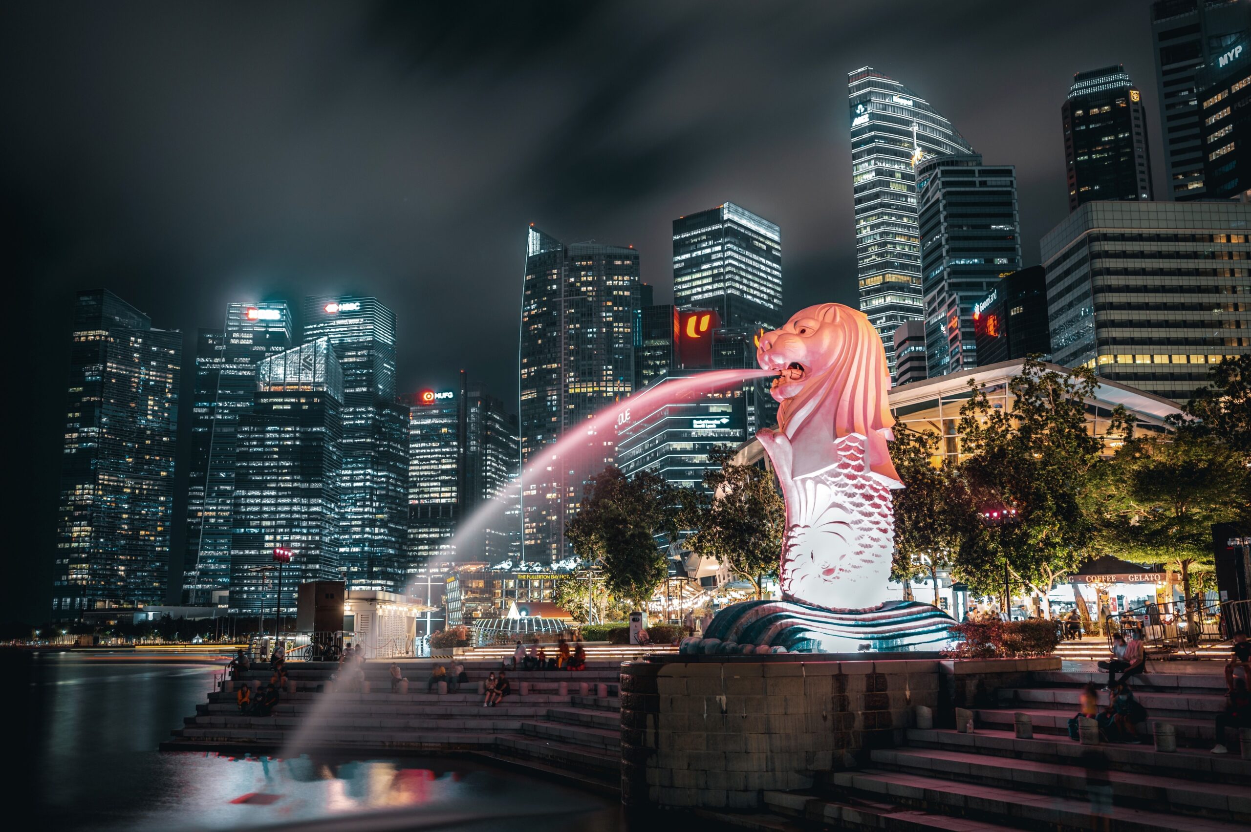 Merlion Statue in Singapore